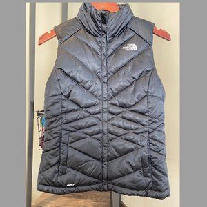 Women's Black North Face Puffer Vest